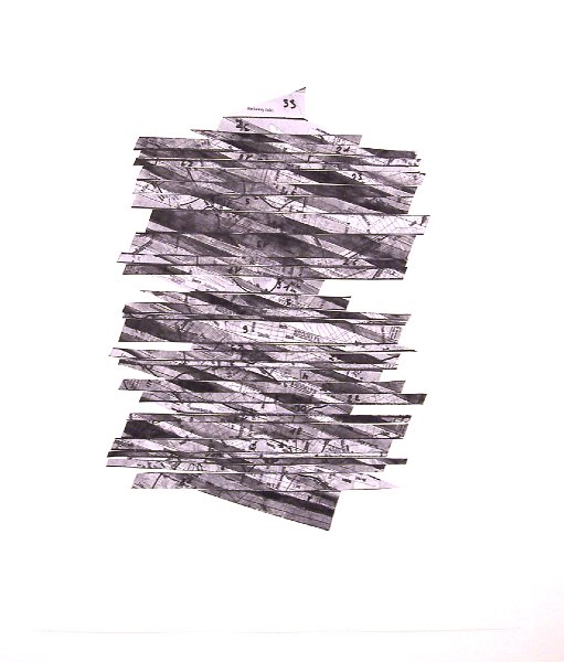 calque, feutre, crayons - 36 cm X 40 cm 