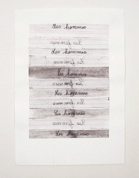 calque, feutre, crayon - 21 cm X 29,7 cm