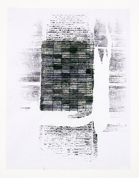 photocopie, aquarelle - 36 cm X 40 cm