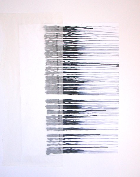 feutre, aquarelle, calque - 36 cm X 40 cm