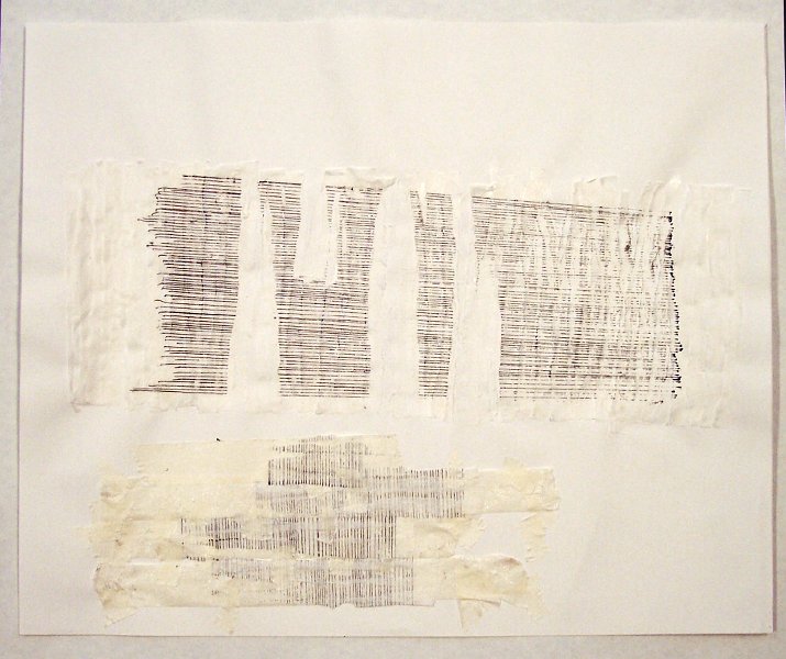 scotch, feutre, aquarelle - 42 cm X 60 cm