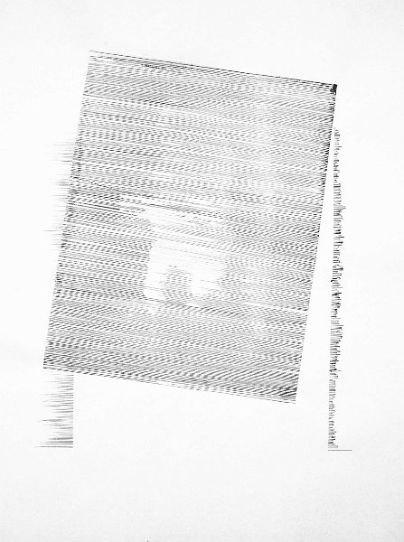 papier calque, feutre - 45,5 cm X 61 cm