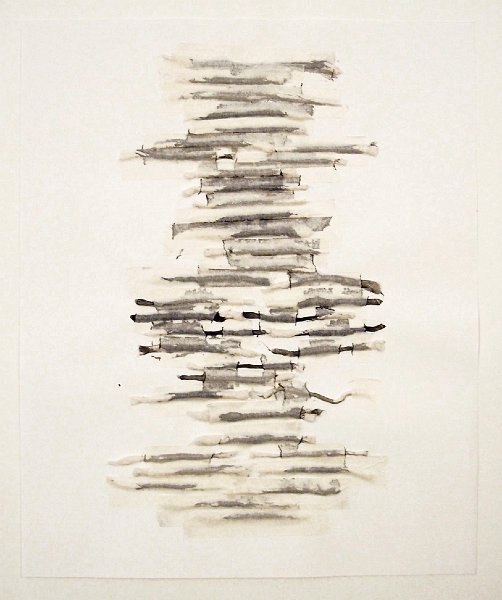 mèches, aquarelle - 36 cm X 40 cm